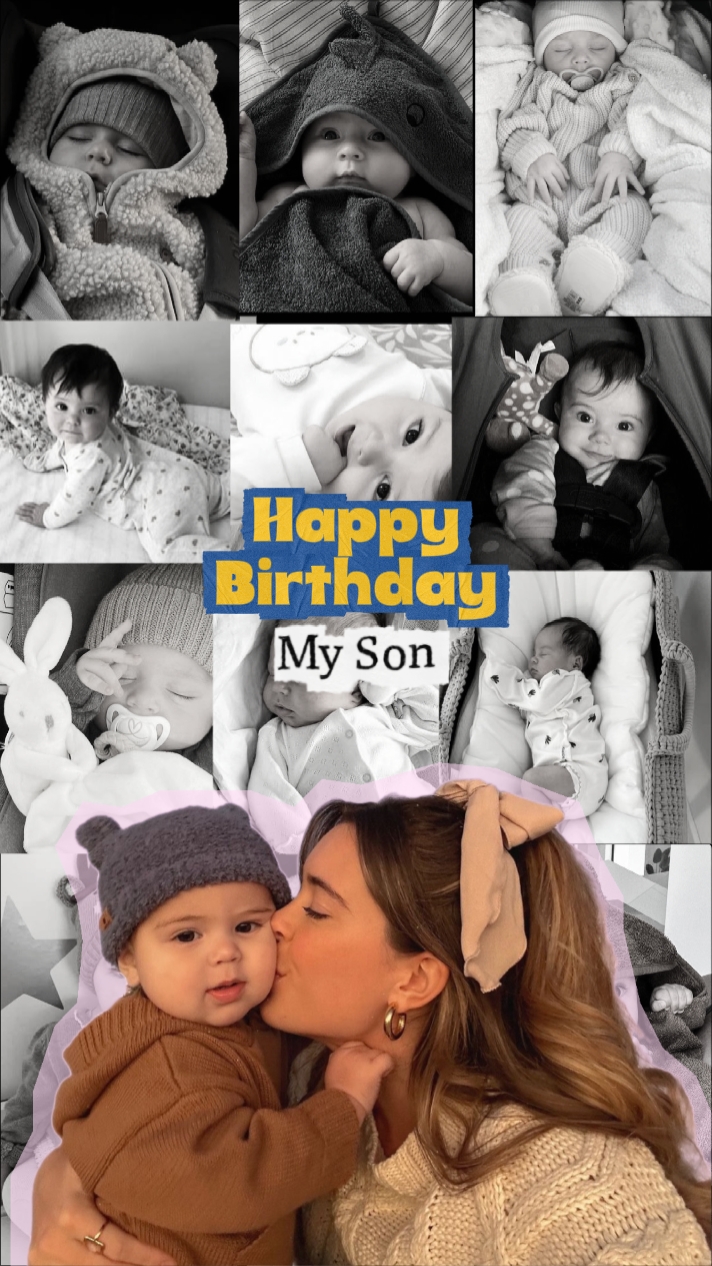 Feliz cumpleaños bebé