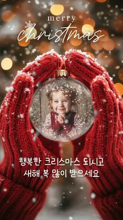 크리스마스 템플릿