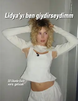 Lidyayı giydirseydim