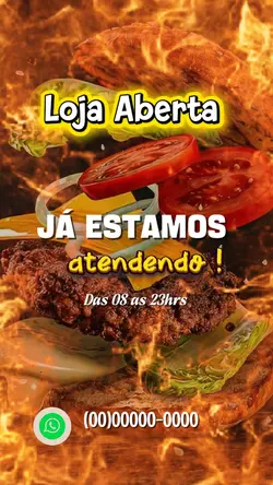 loja aberta 