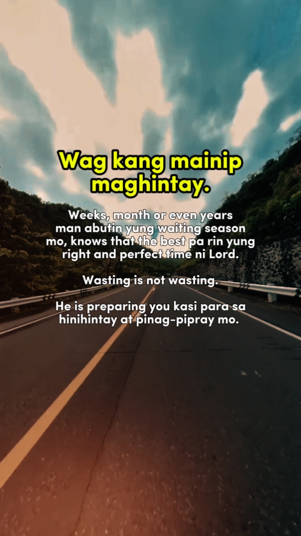 Wag kang mainip