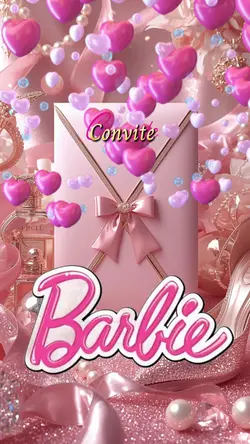 Convite Barbie 