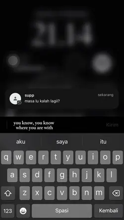 masa lu kalah lagii?