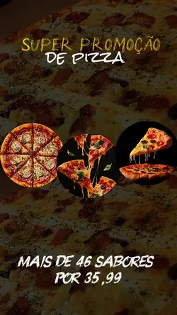 promoção de pizza 