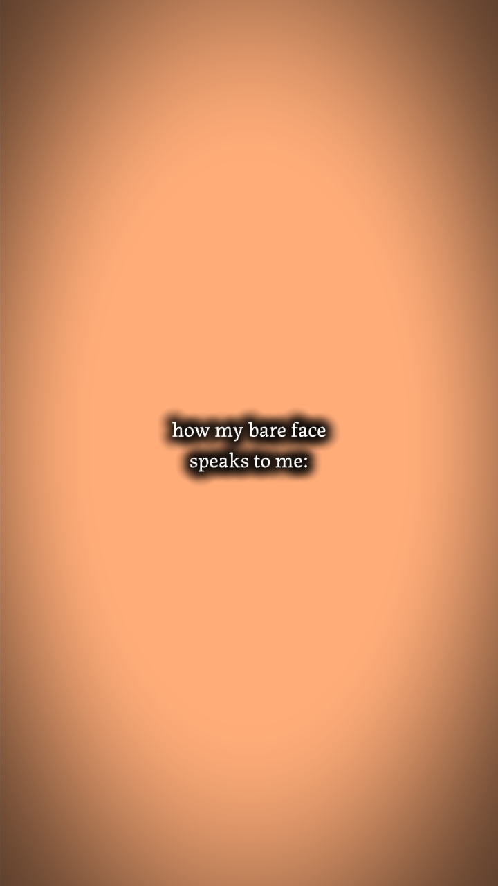 Nacktes Gesicht vs. Make-up