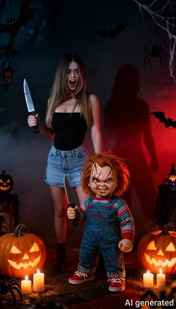 Chucky Halloween Ai