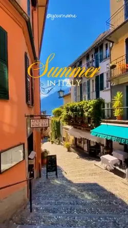 summer in italy