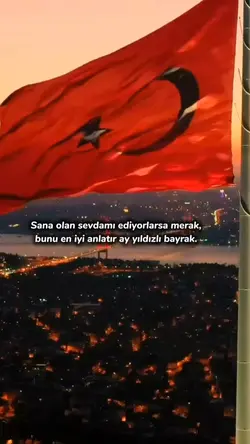 Ay yıldız bayrak