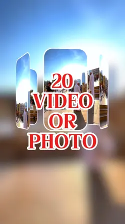 20 video or photo