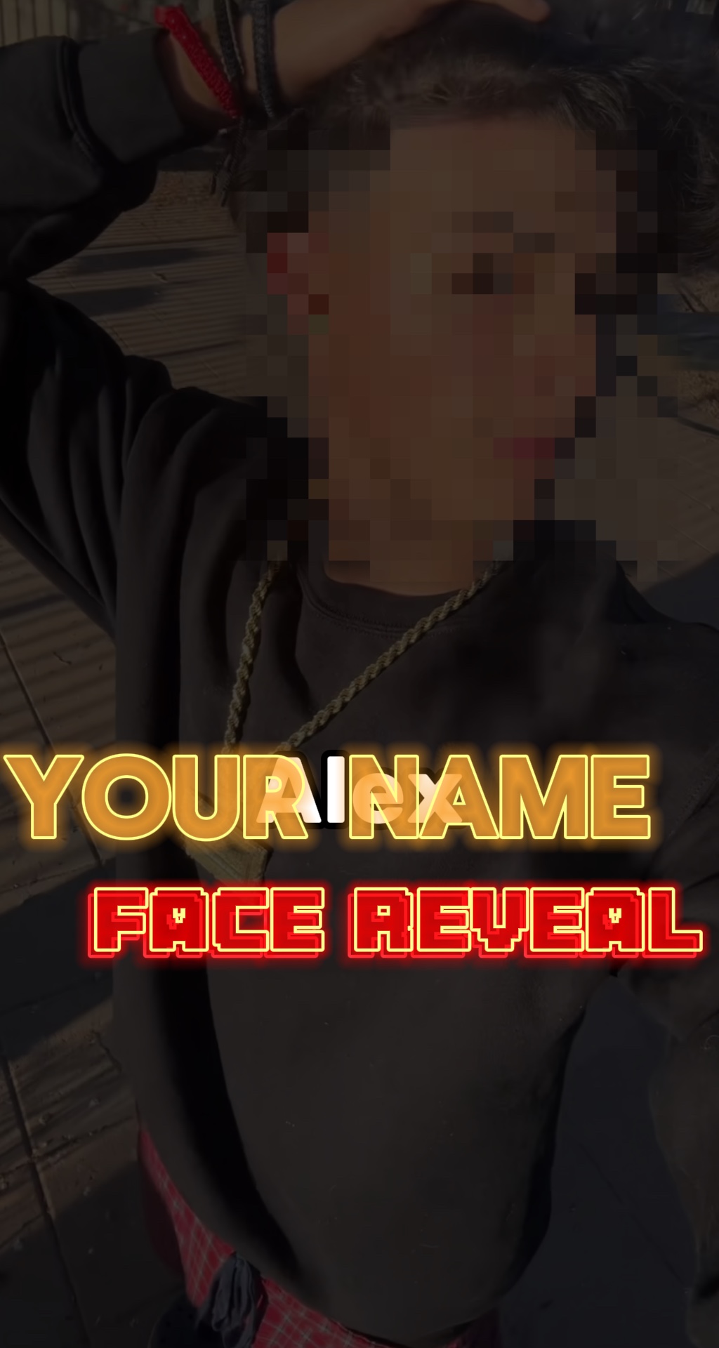 Yourname face reveal