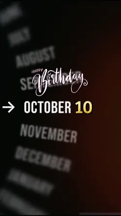 Birthday October 10