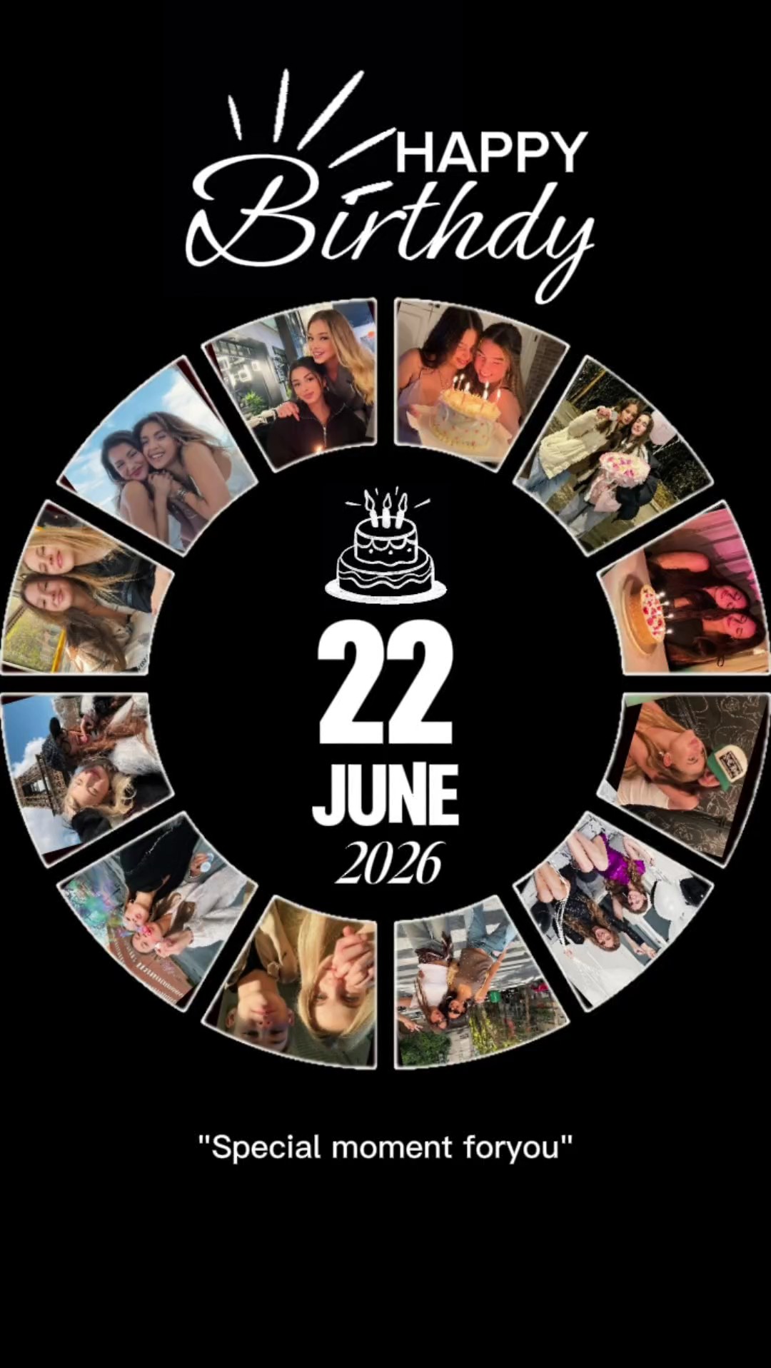 Birthday 22 June
