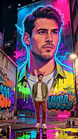 neon graffiti