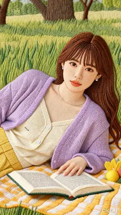 knitting effect