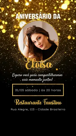 CONVITE ANIVERSÁRIO 