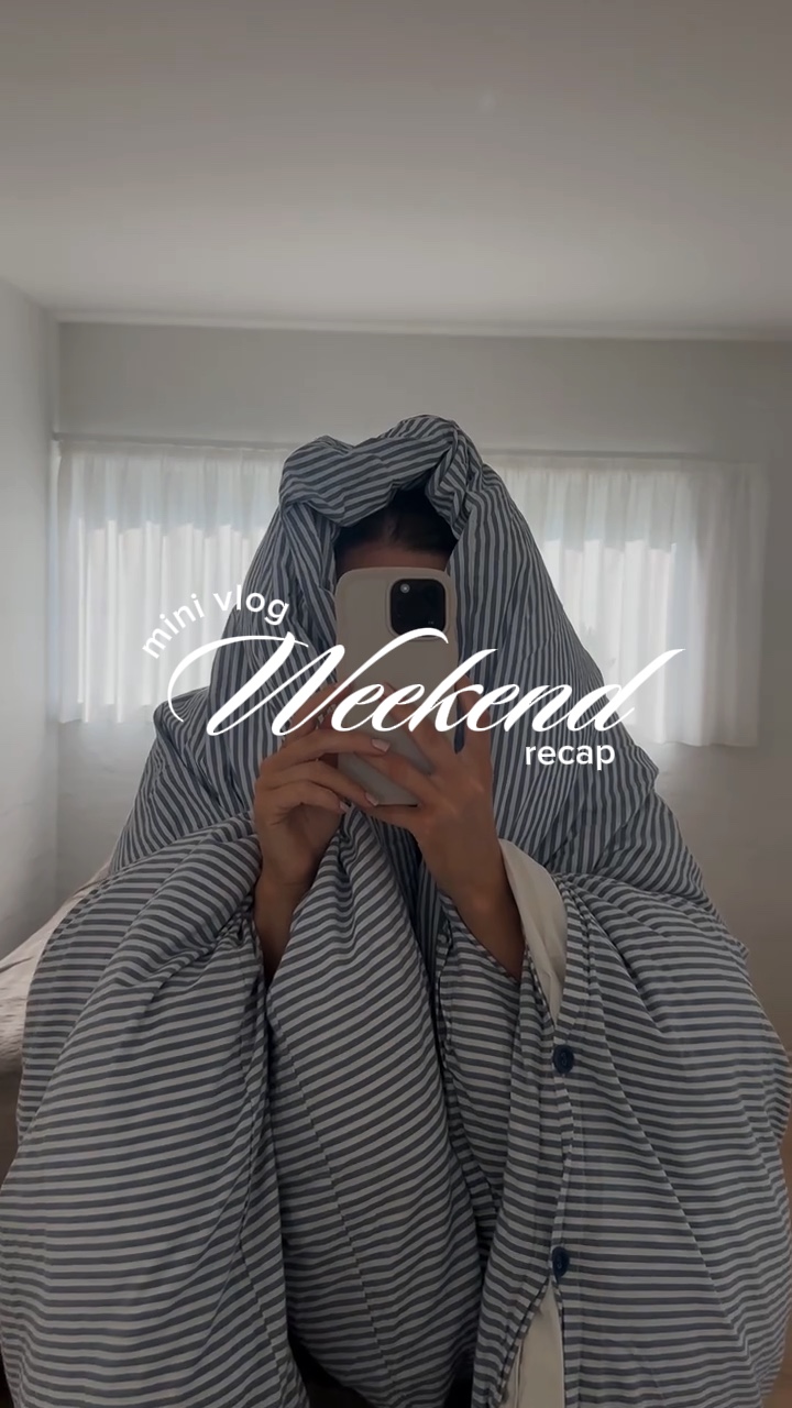 Fim de semana: mini vlog