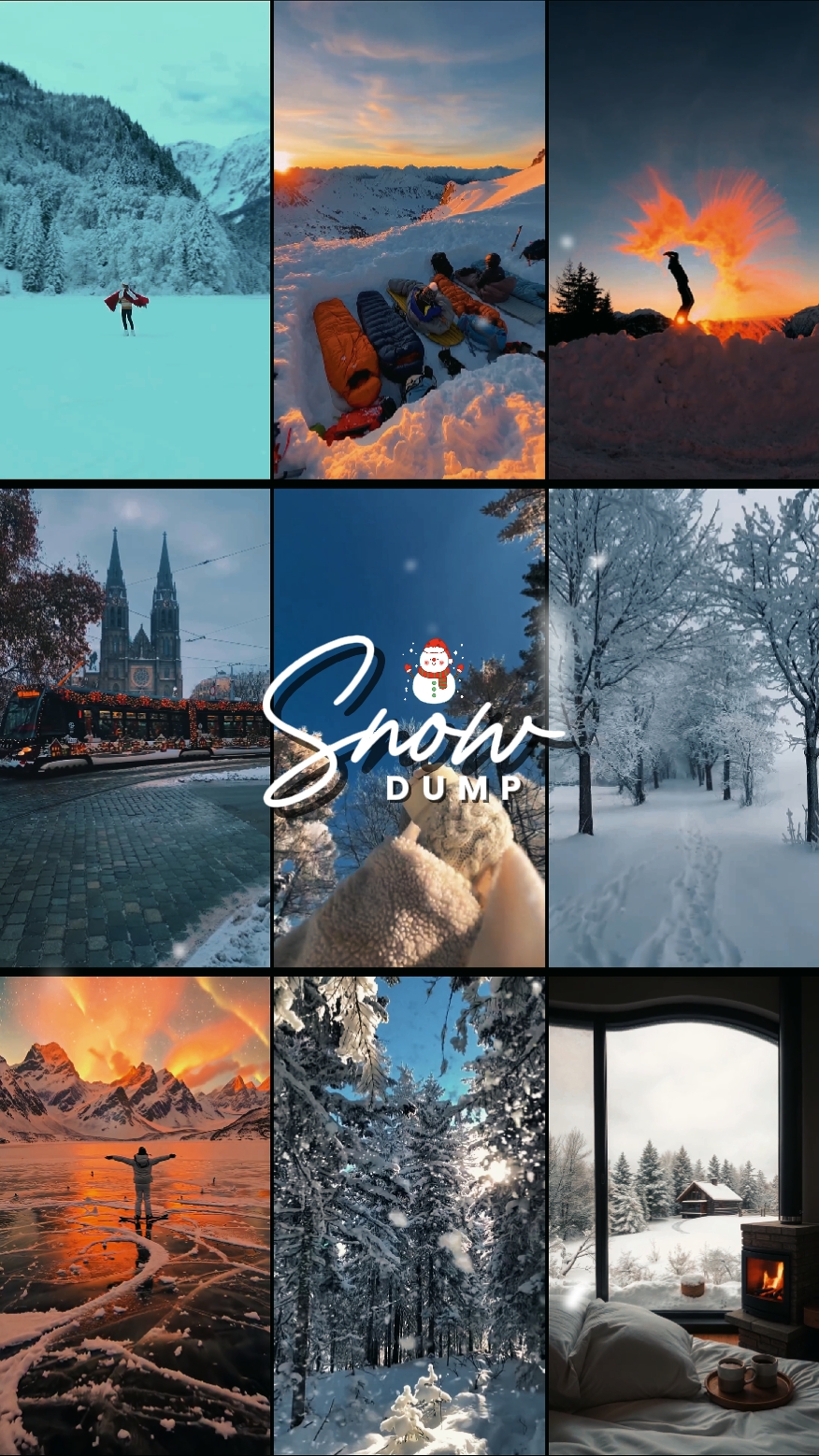 雪堆