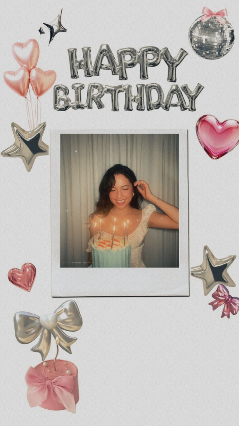aesthetic birthday 