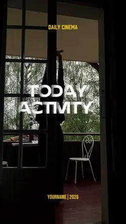 VLOG TODAY ACTIVITY