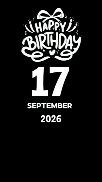 anniversaire 17 septembre