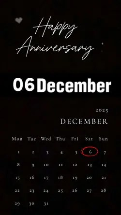 Anniv 06 December