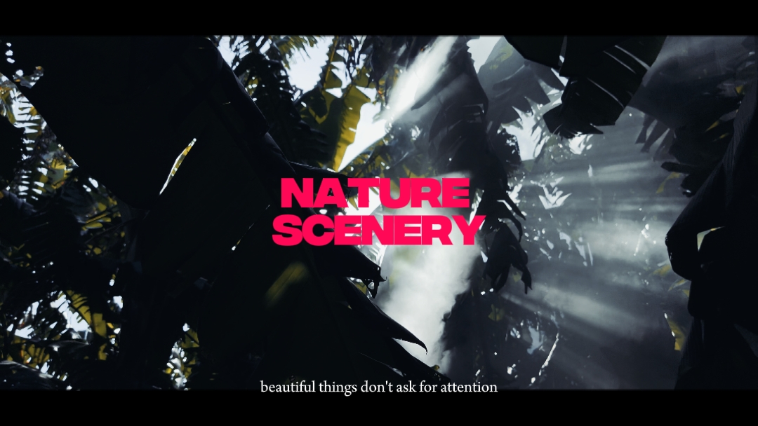 Cinematic nature