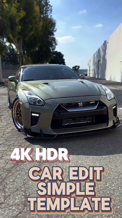 Clean 4K car edit ✍️ 