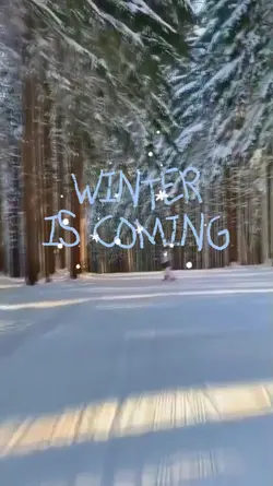 Winter is coming