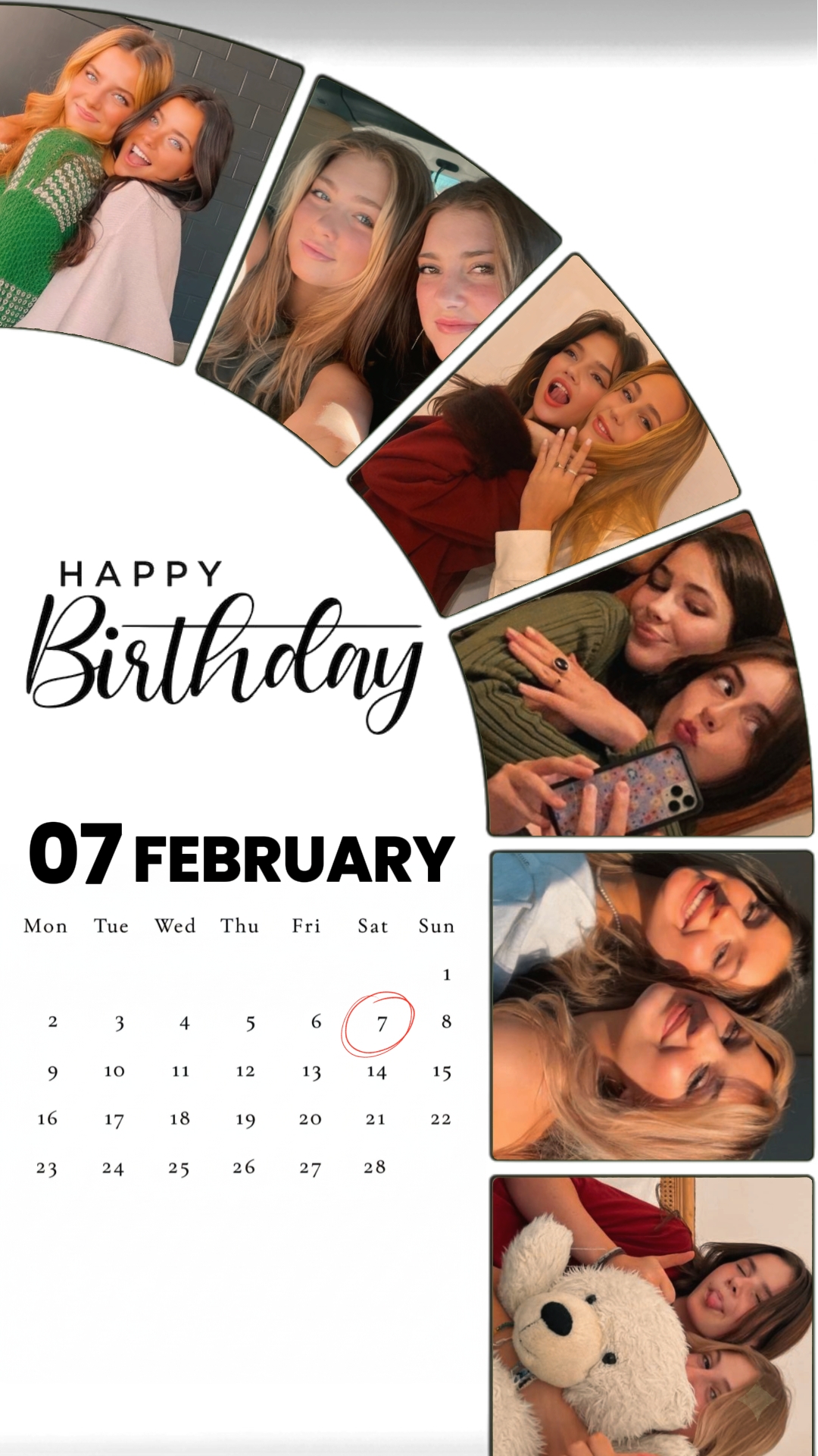 07 February Birthday