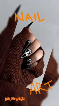 nail art halloween