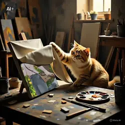 Cat Painting
