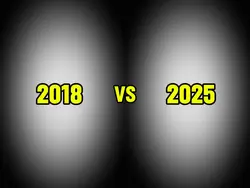 2018 vs 2025