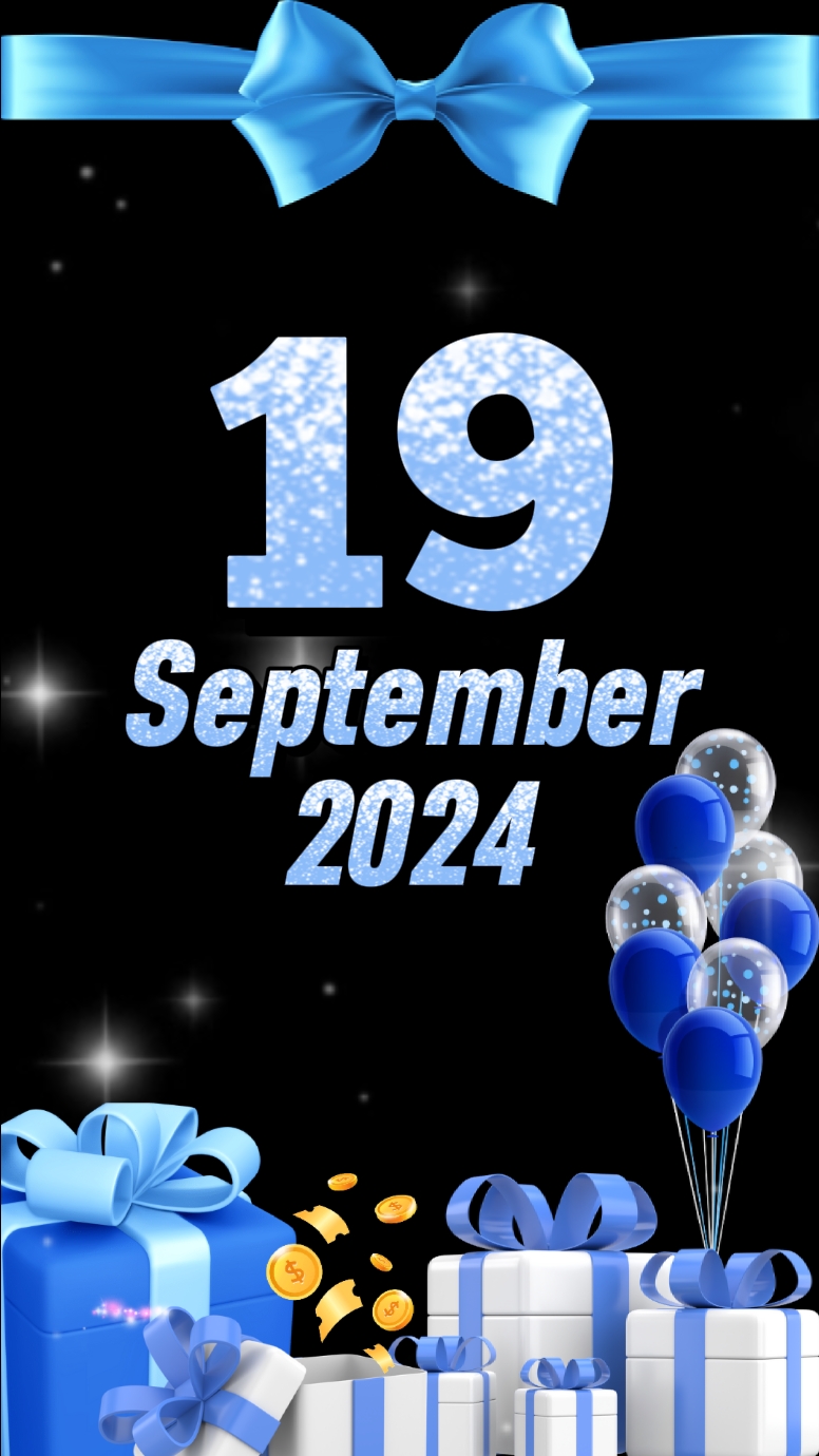 HBD 19 SEPT 2024