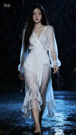Tạo dáng dưới mưa AI