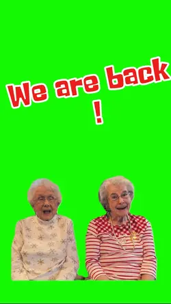 We are back guys