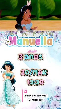 Convite Princesa