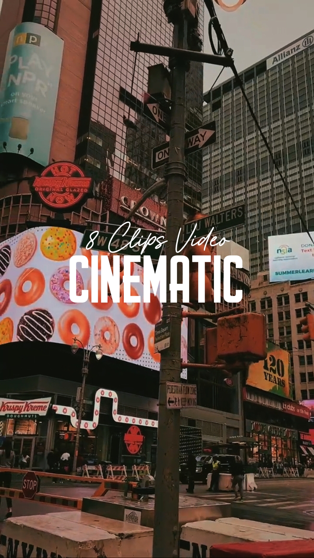 Cinematic 8 clips