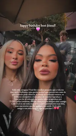 aniversário amiga 