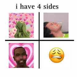 i have 4 sides