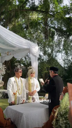 Wedding moment