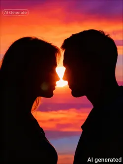 Couple silhouette