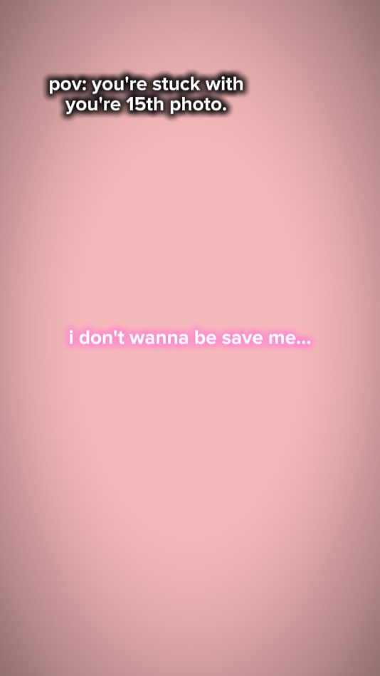 Idontwannabesaved