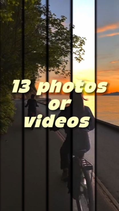 13 photos or videos 