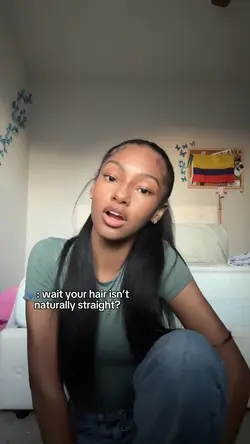 Straight hair