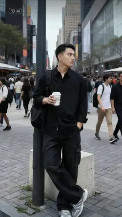 in the city crowd