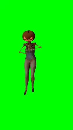 Pumpkin Head dancing