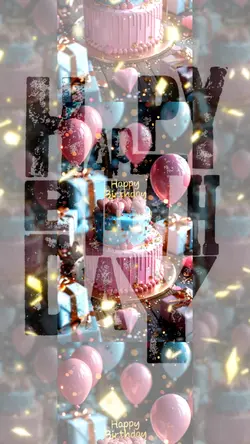 HBD動画🎂シンプル系で