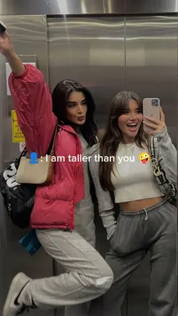 I am taller than you