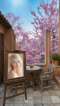 painting frame photo