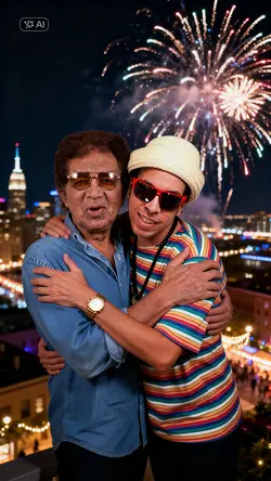 réveillon com chico